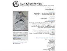 Tablet Screenshot of apalacheereview.org